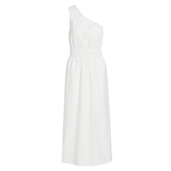 RAILS Selani one-shoulder cotton-blend midi dress - Picture 1 of 2